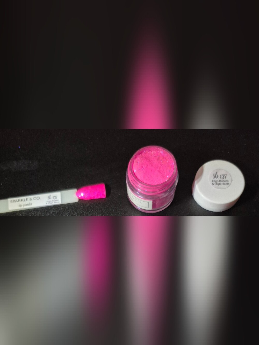 Sparkle & Co. Sb.137 "High Rollers & High Heels" Dip Powder, Mini Sized